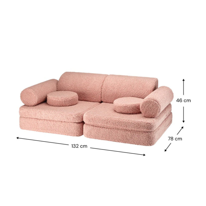 Wigiwama Settee - Guava
