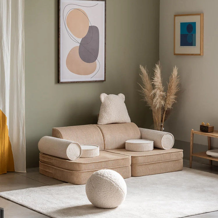Wigiwama Settee - Corduroy Brown Sugar