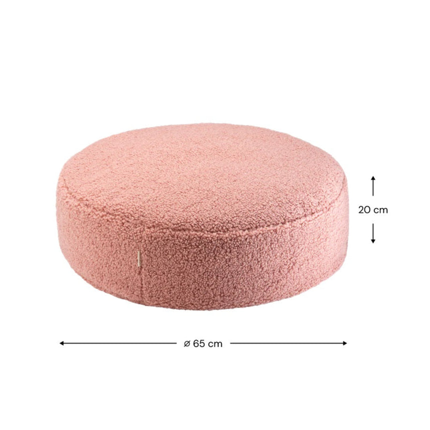 Wigiwama Round Ottoman - Guava