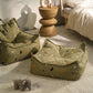 Wigiwama Square Ottoman - Terrazzo Moss