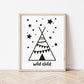 The Little Jones Wild Child Teepee Print