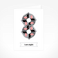 I Am Eight (Elephants) Greeting Card By The Jam Tart