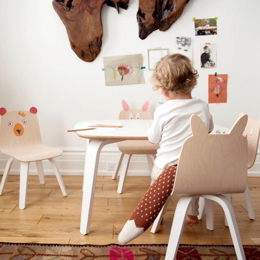 Oeuf NYC Children's Play Table - White