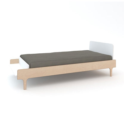 Oeuf NYC River Single Bed - White & Birch