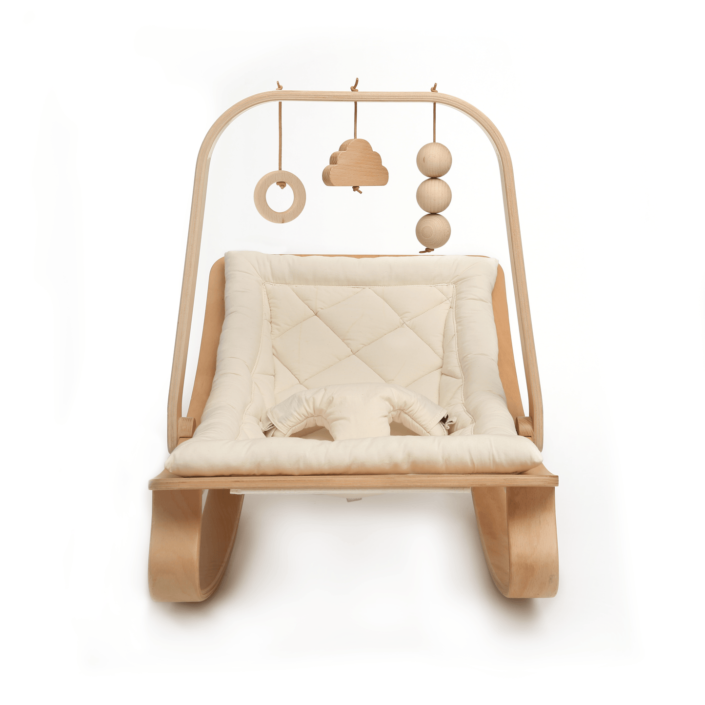 Charlie Crane Levo Activity Arch With Toys - Beech