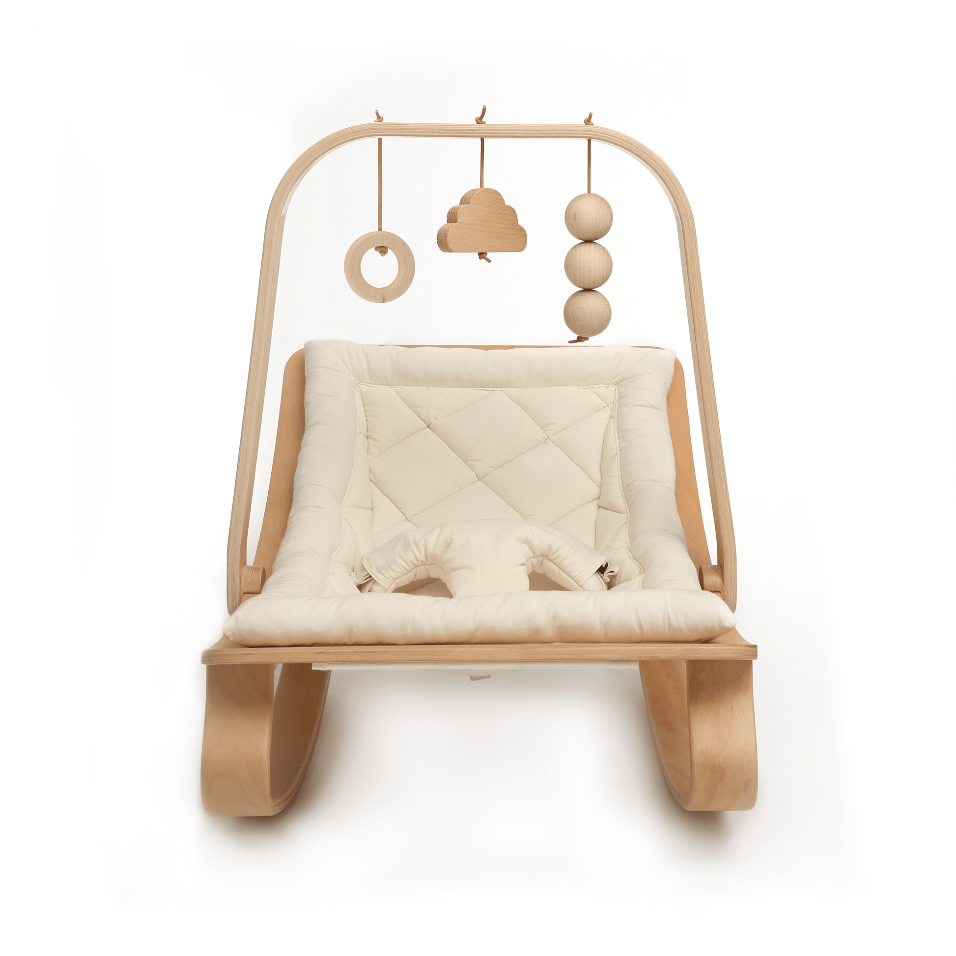 Charlie Crane Levo Activity Arch With Toys - Beech