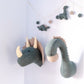 Fiona Walker Blue Diplodocus Dinosaur Felt Animal Wall Head - Mini