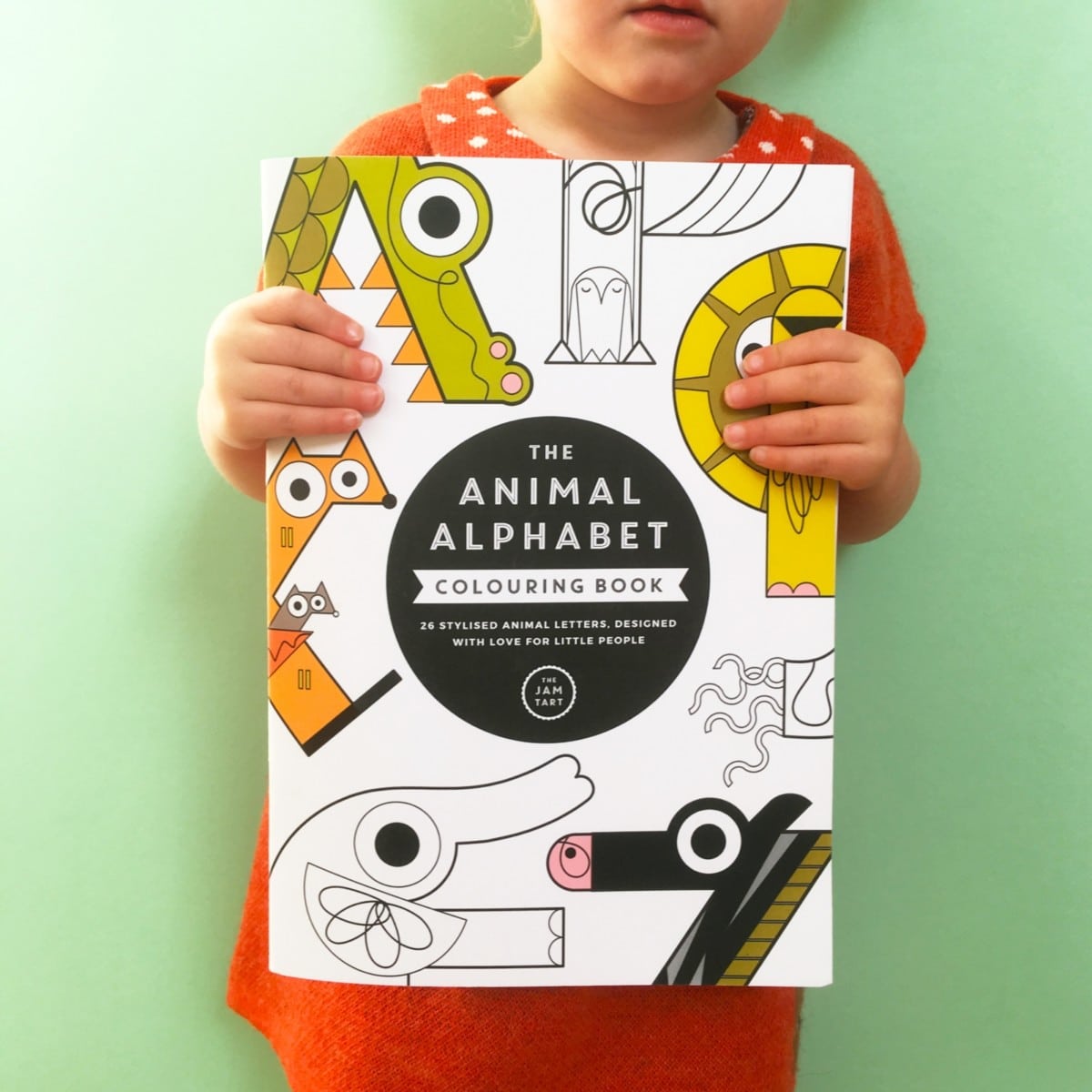 Animal Alphabet Colouring Book by The Jam Tart