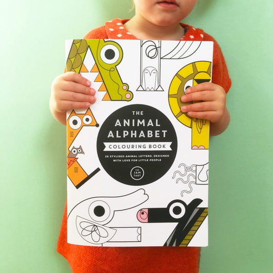 Animal Alphabet Colouring Book by The Jam Tart