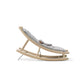 Oliver Furniture Wood Baby & Toddler Rocker - Oak/Grey