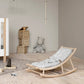 Oliver Furniture Wood Baby & Toddler Rocker - Oak/Grey