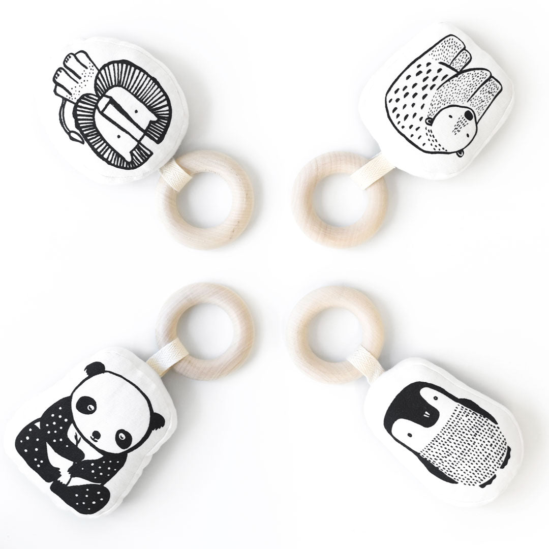 Wee Gallery Organic Teether - Penguin | Wee Gallery