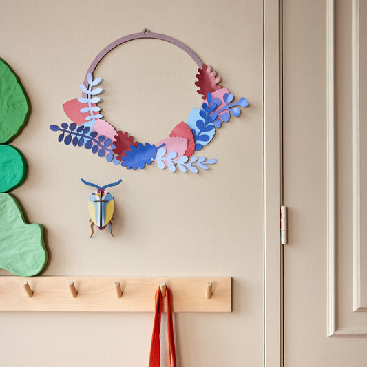 Studio Roof 3D Model Wall Decor - Botanical Wreath