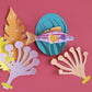 Studio Roof 3D Model Wall Decor - Longnose Hawkfish