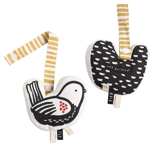 Wee Gallery Organic Stroller Toy - Birdie