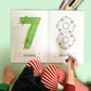 The Animal Numbers Colouring Book by The Jam Tart
