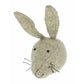 Fiona Walker Grey Hare Felt Animal Wall Head - Mini | Soren's House