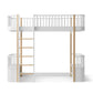 Oliver Furniture Wood Original Loft Bed - White/Oak