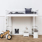 Oliver Furniture Wood Original Loft Bed - White