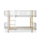 Oliver Furniture Wood Original Low Bunk Bed - White/Oak