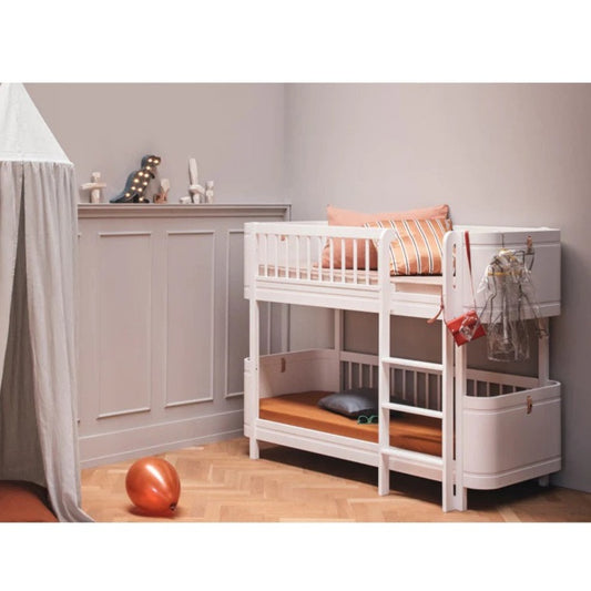 Oliver Furniture Wood Original Low Bunk Bed - White