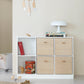 Oliver Furniture Wood Standing Shelving Unit - 3 x 2 With Base