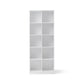 Oliver Furniture Wood Standing Shelving Unit - 2 x 5 With Base