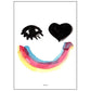 Pax & Hart Print - Heart Eyes